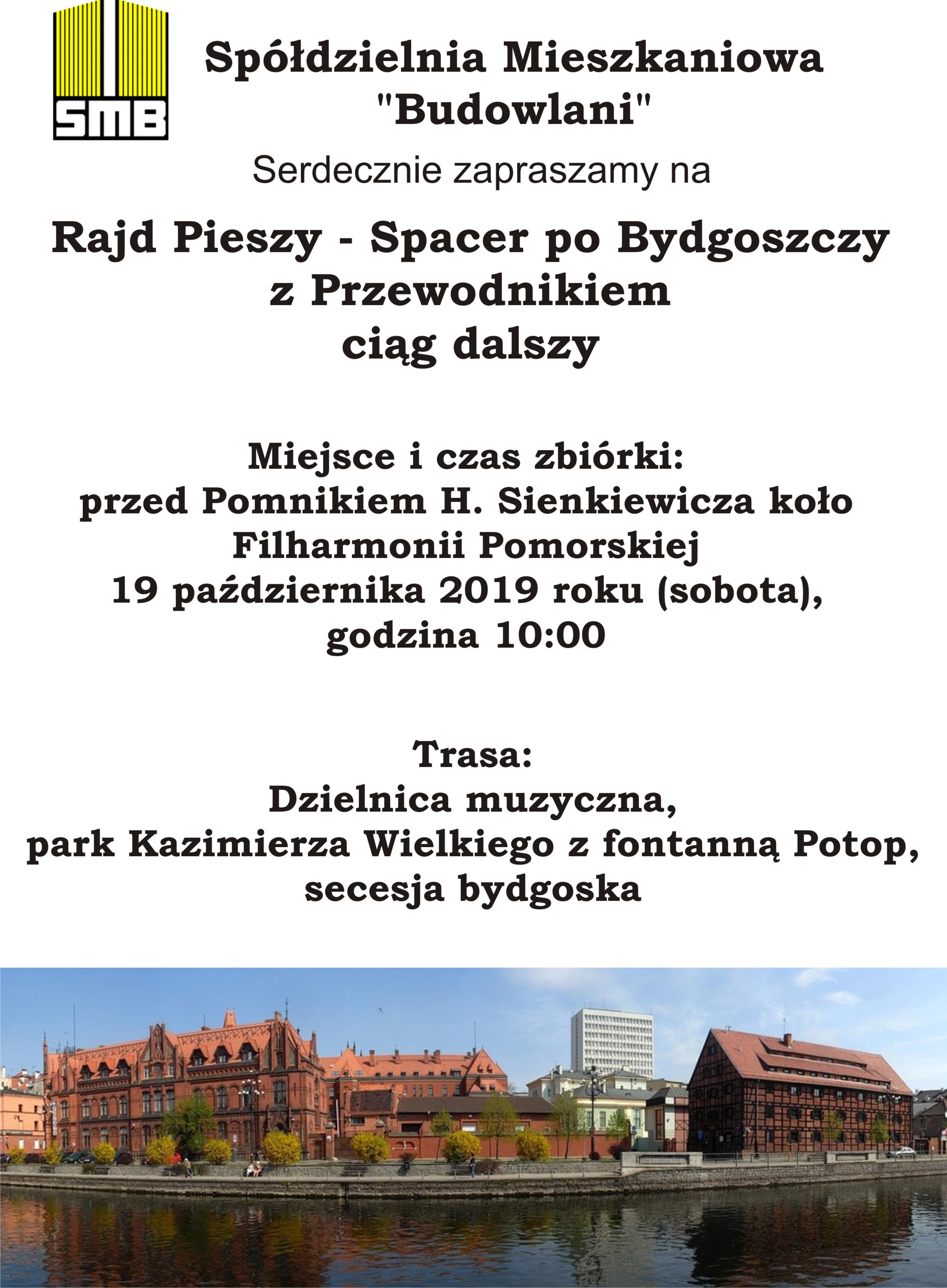 Rajd Pieszy Spacer po Bydgoszczy c. d. 