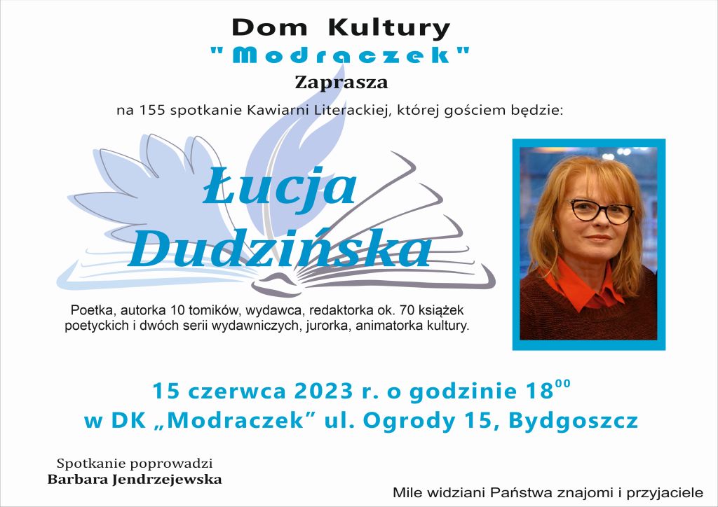 Kawiarnia Literacka - Łucja Dudzińska